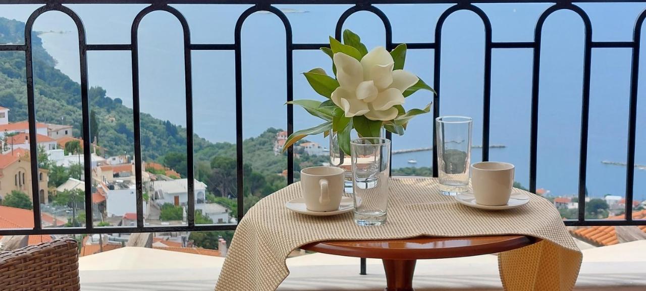 Horizon Studios With Sea View - Free Parking กลอซซา ภายนอก รูปภาพ