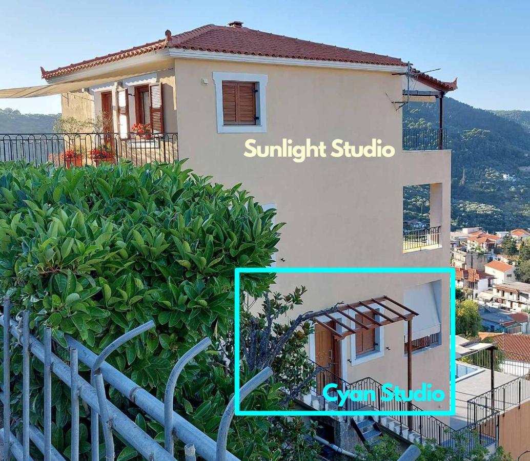 Horizon Studios With Sea View - Free Parking กลอซซา ภายนอก รูปภาพ