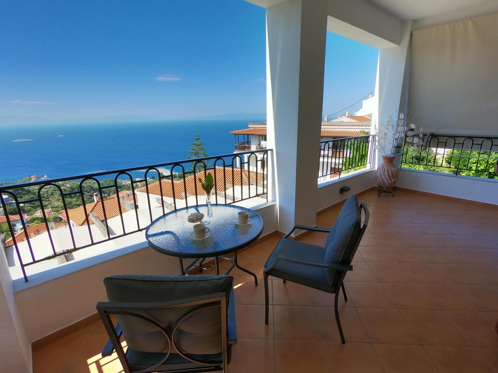 Horizon Studios With Sea View - Free Parking กลอซซา ภายนอก รูปภาพ