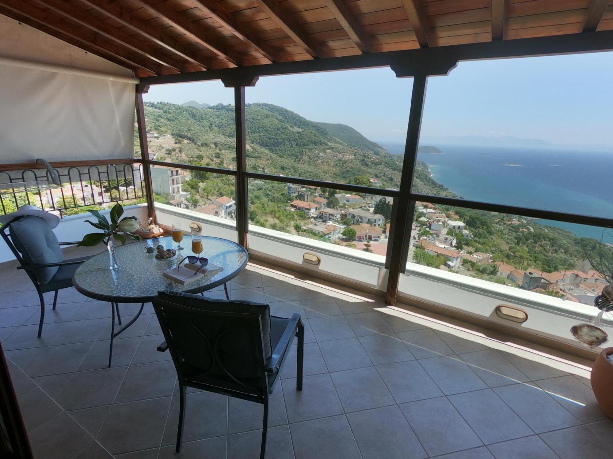 Horizon Studios With Sea View - Free Parking กลอซซา ภายนอก รูปภาพ